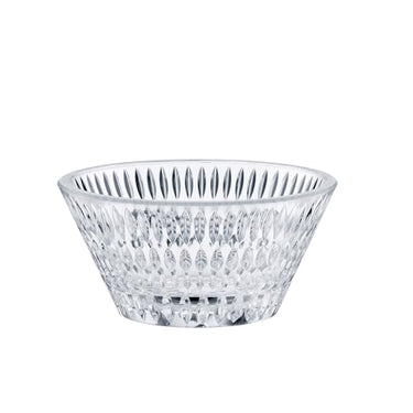 Nachtmann 2-teiliges Schalen-Set, Glasschalen, Kristallglas, Ø 16,5 cm, Ethno, 104252 im Sale